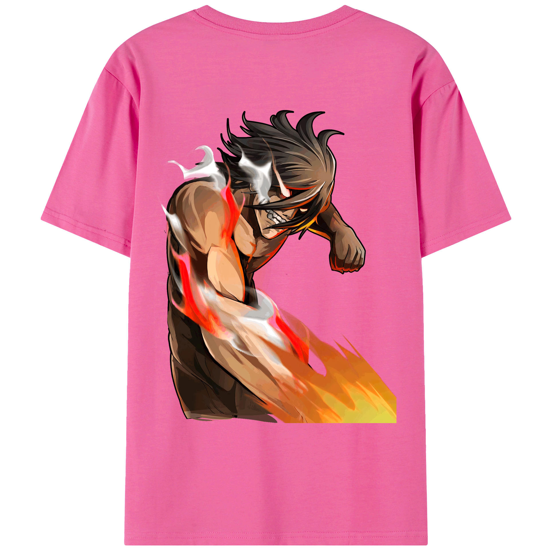 （画像用） 進撃の巨人 Attack on Titan レディース半袖Tシャツ(バックプリント)